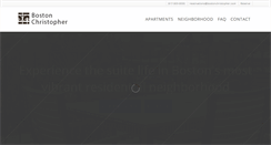 Desktop Screenshot of bostonchristopher.com