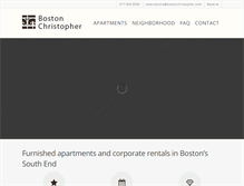 Tablet Screenshot of bostonchristopher.com